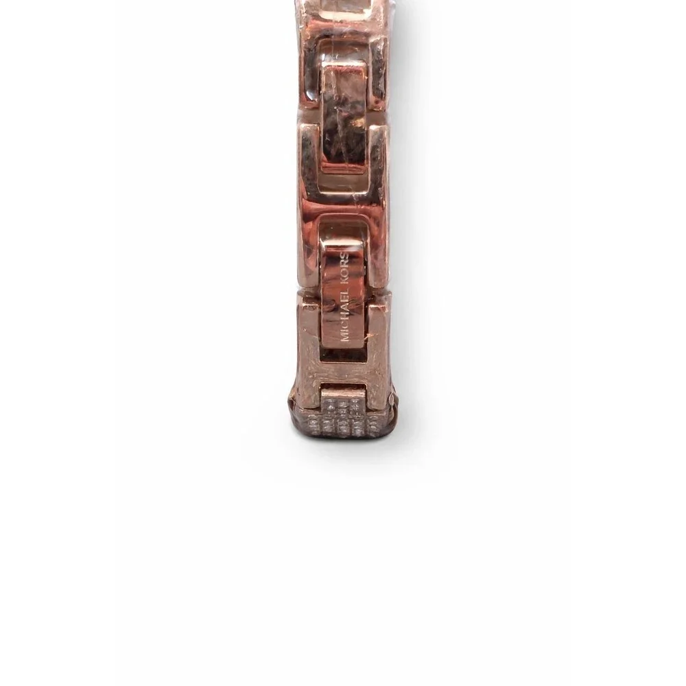 Michael Kors Jaryn Women's Rose Gold-Tone Crystal Watch MK3785 36mm